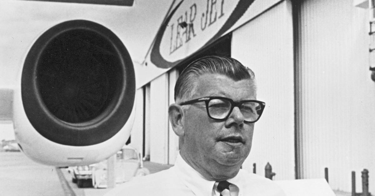 Looking Back: Bill Lear’s Legacy | Aviation International News